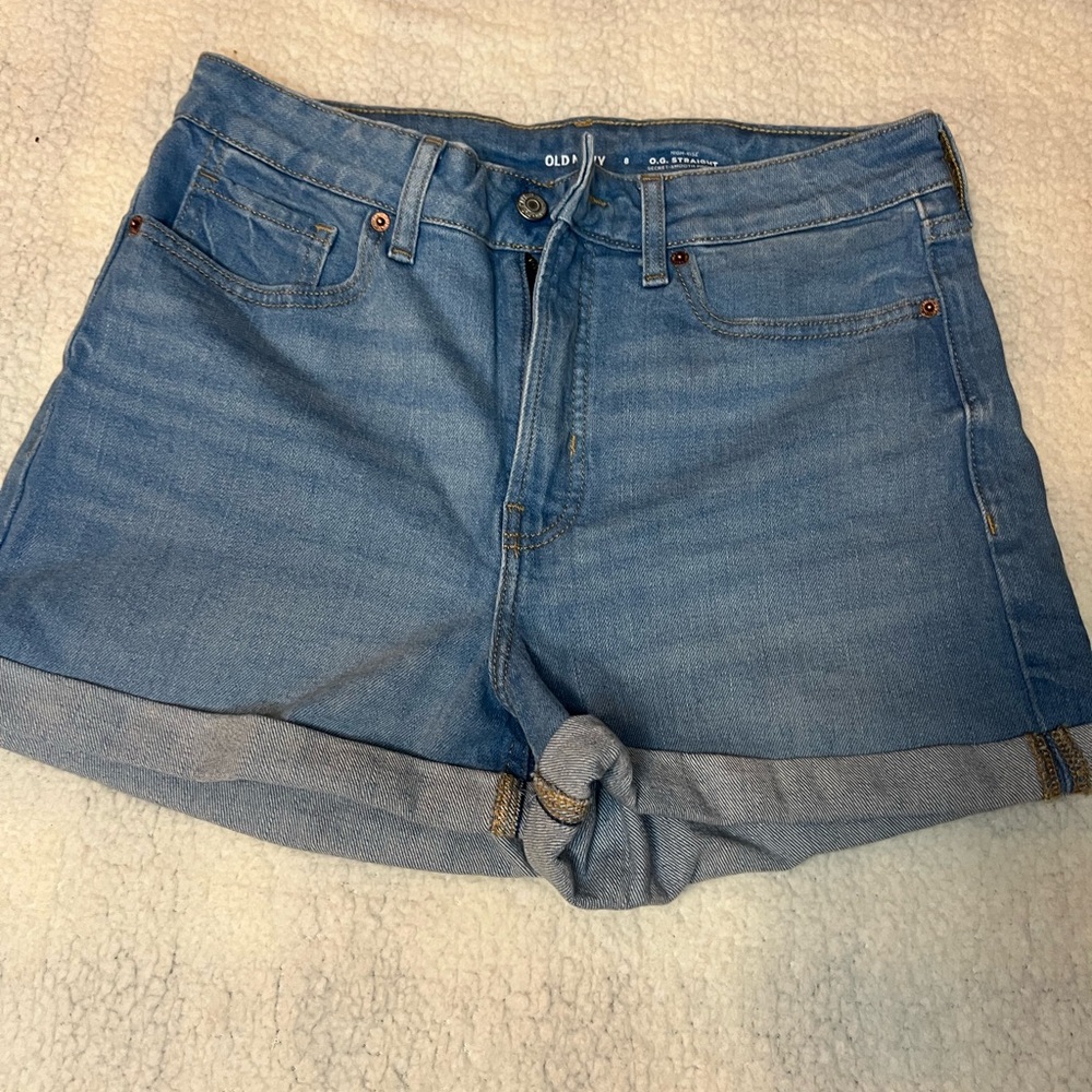 Old Navy Women's High Rise Jean Shorts